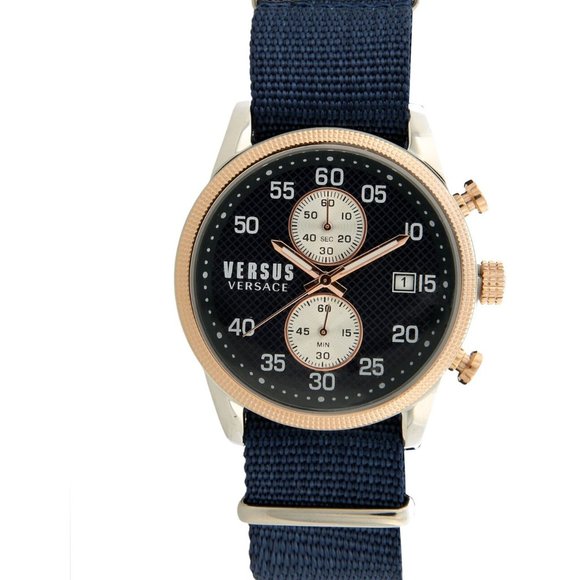 Versace Versus Men's Dual Drive 44mm Watch!
